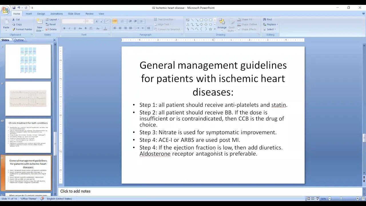 General medicine L3 (Acute coronary syndrome)