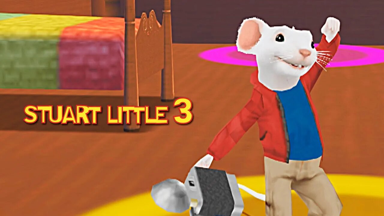 STUART LITTLE 3: BIG PHOTO ADVENTURE (PS2) #14 - O quarto do George e do Stuart! (Dublado em PT-BR)