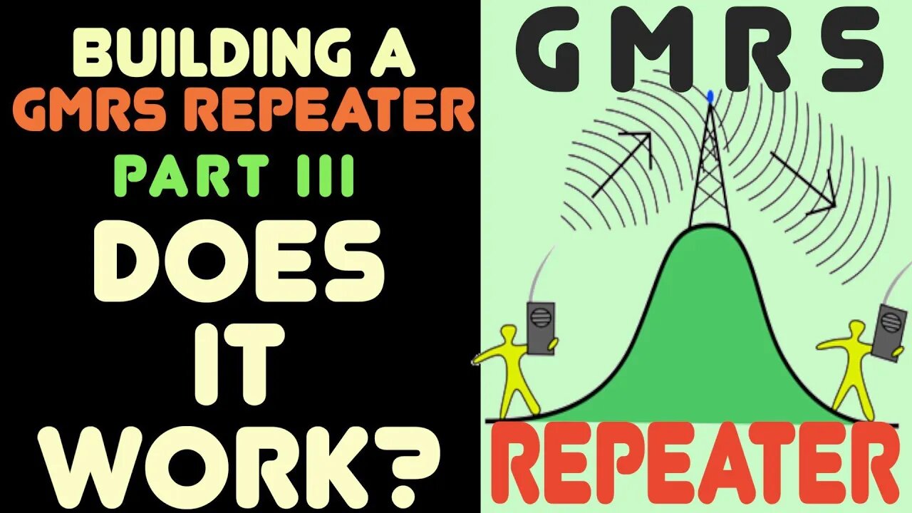 Homemade GMRS SHTF Repeater - Two Wouxun KG-1000G GMRS Radios - How Far Can It Transmit?