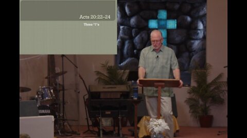 Acts 20 - Crossroads chapel livestream - Feb 13th 2022