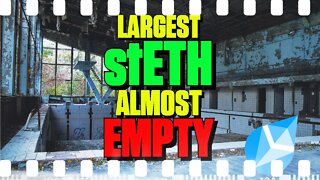 Largest stETH Pool Almost Empty - 136