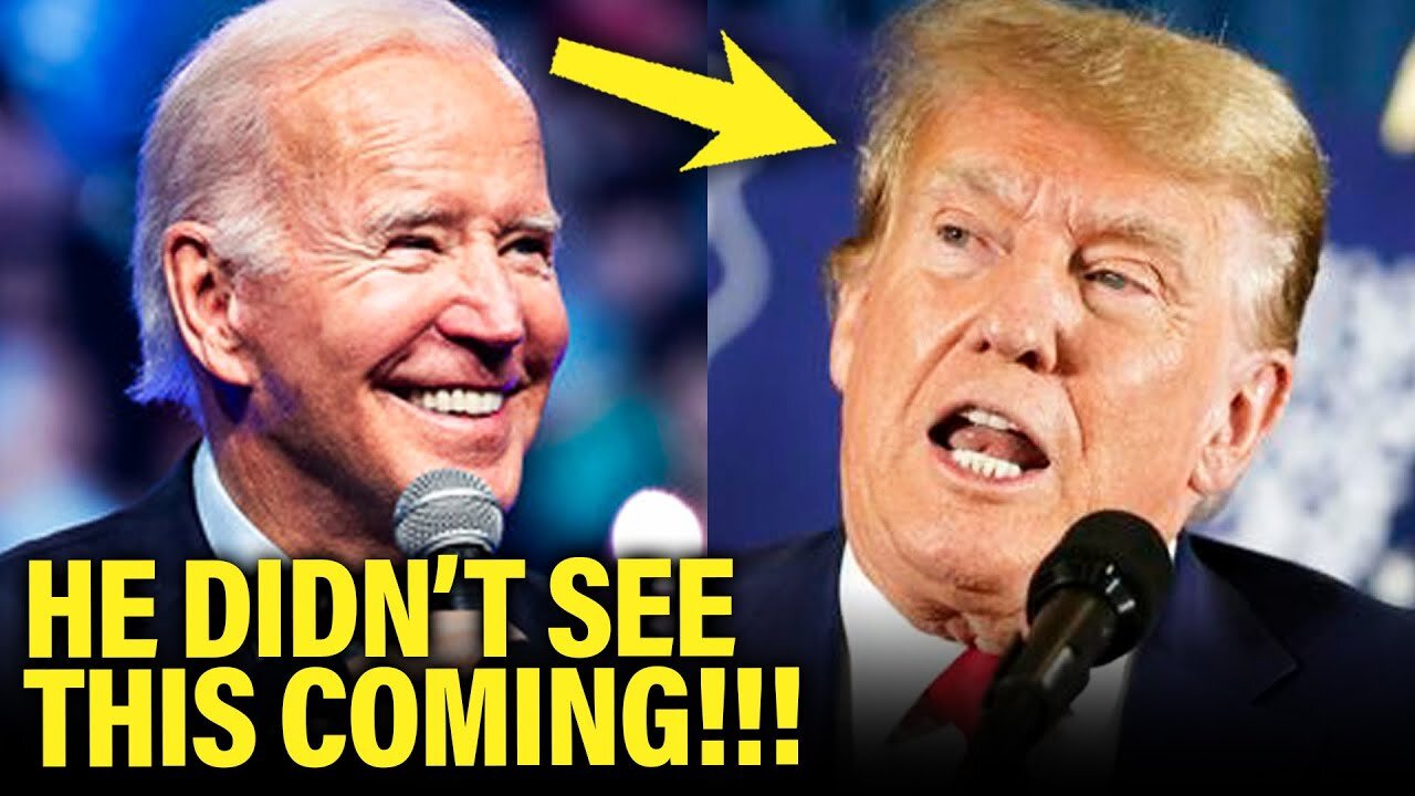 Trump Gets Instantly BLINDSIDED as Biden GOES ON OFFENSE