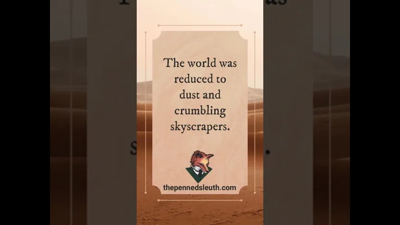 Endless Sand, a story of scavengers in the post-apocalypse #shorts #shortstory