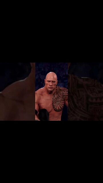 WWE 2k22 The Rock Entrance #shorts