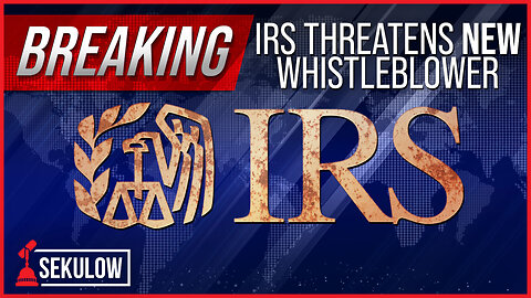 BREAKING: IRS Threatens NEW Whistleblower with Criminal Investigation