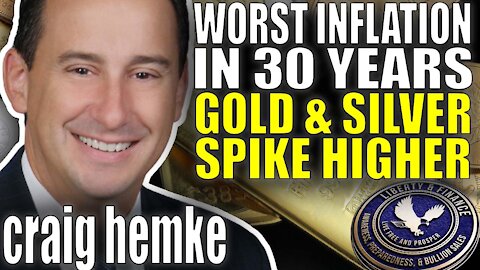 Gold & Silver Spike Amid Worst Inflation In 30 Years | Craig Hemke