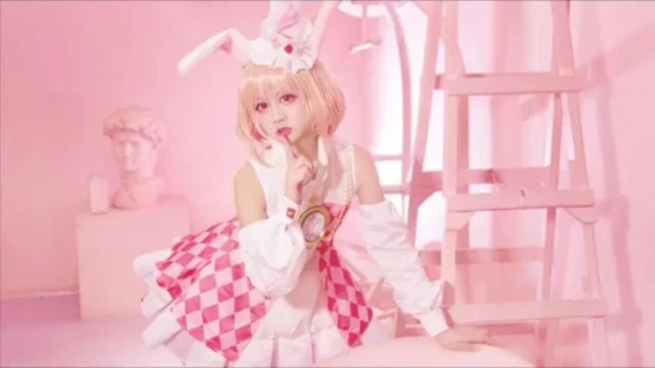 愛麗絲夢遊仙境的兔子小姐姐跳舞啦!宅舞《你和夜的Antinomy》