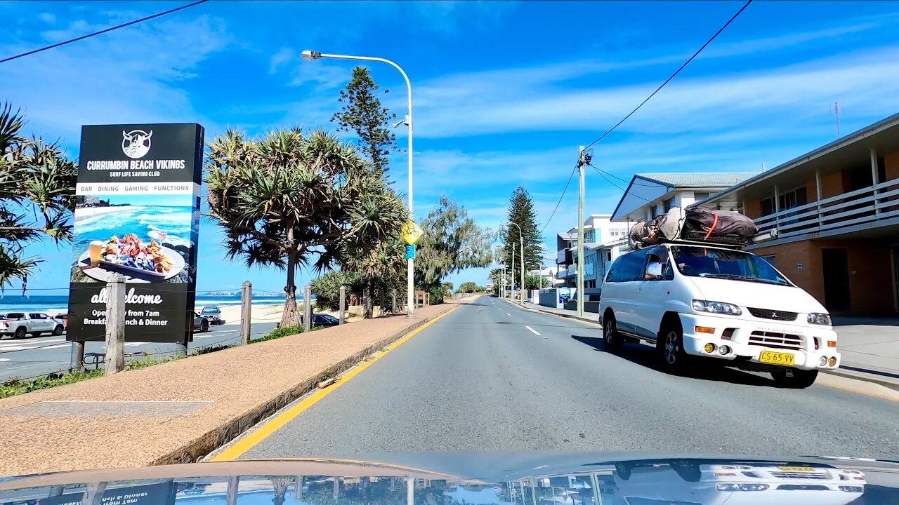 Driving in South Gold Coast || Coolangatta || Currumbin Beach