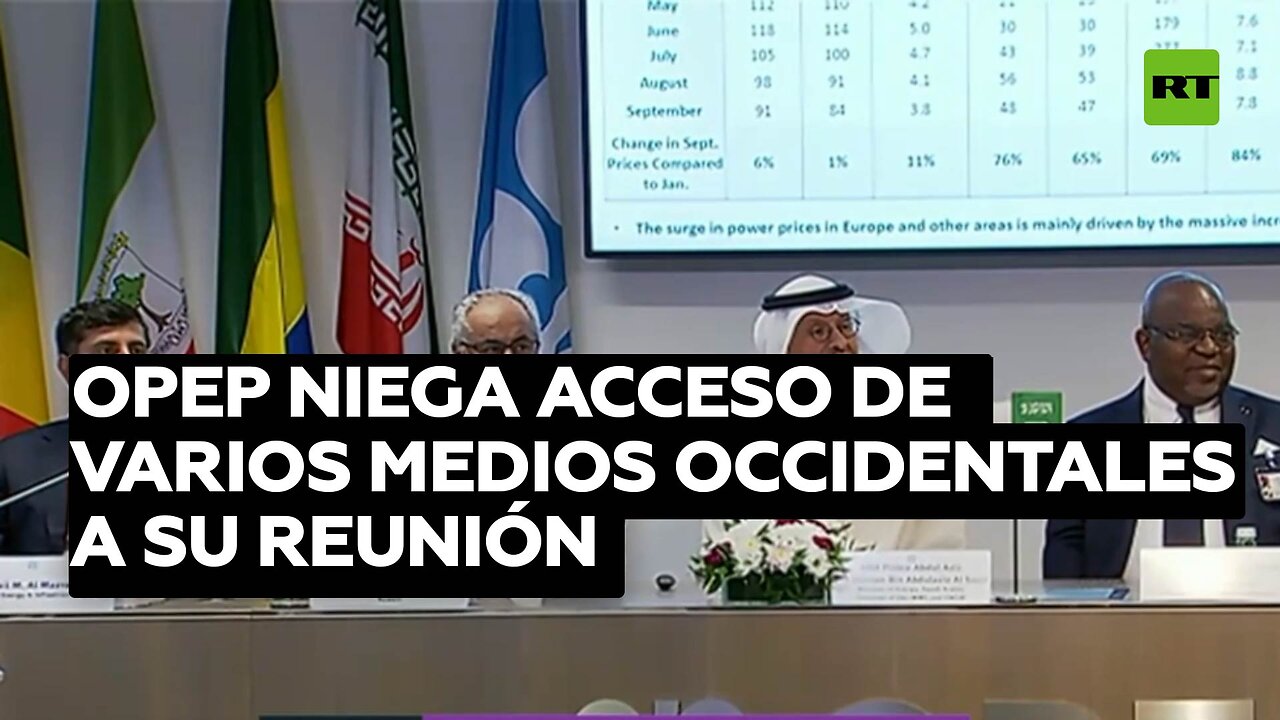 La OPEP niega por segunda vez el acceso de varios medios occidentales a su reunión