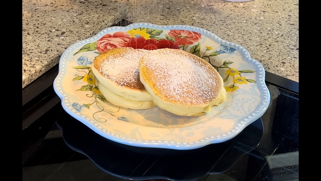 Fluffy Japanese Pancakes