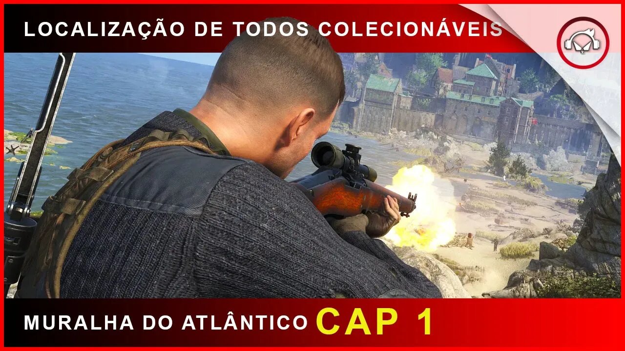 Sniper Elite 5 , Localização de todos os colecionáveis no cap 1 | Super-dica