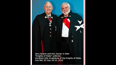 Audio of Evangelical Pastor Rick Joyner admitting that he is a Knight of Malta!--Papal Agent