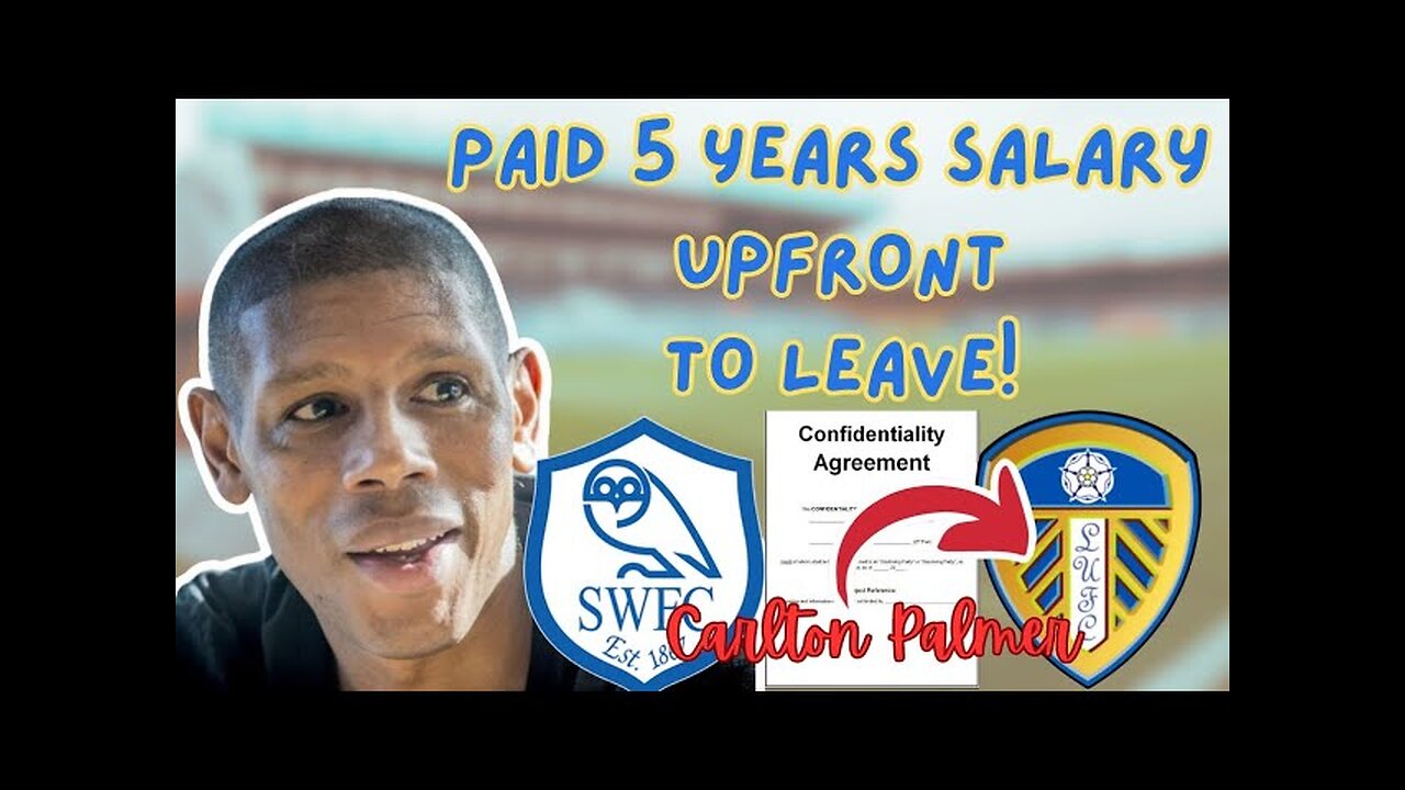 Carlton Palmer REVEALS his CONFIDENTIALITY CONTRACT!