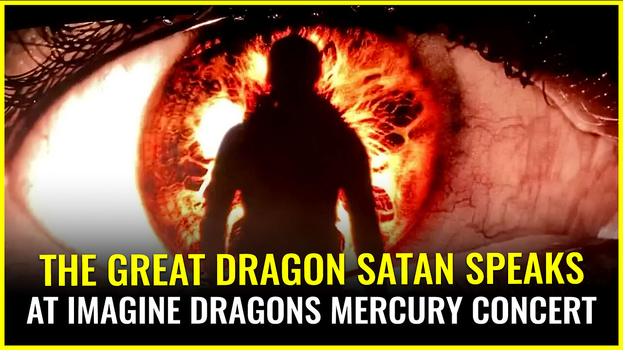 The great dragon Satan speaks at Imagine Dragons Mercury concert