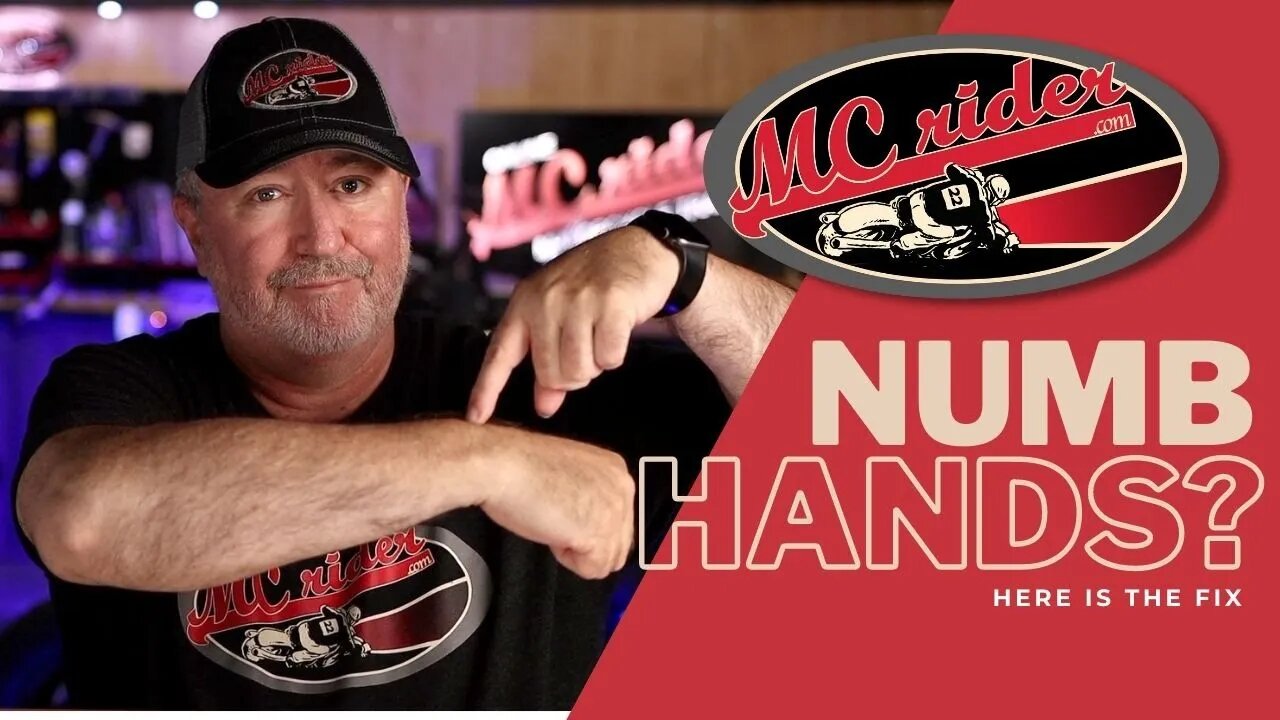 How to prevent numb hands & tingling on your motorcycle