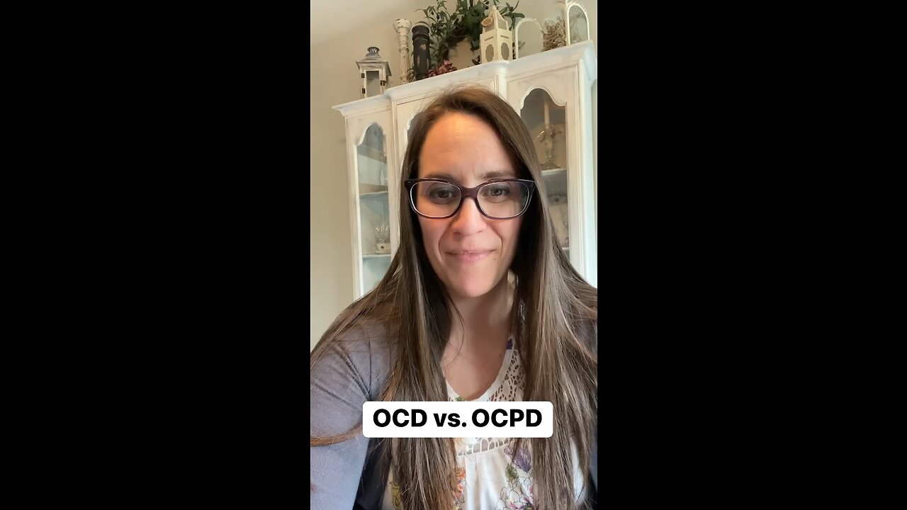 OCD vs. OCPD and the difference