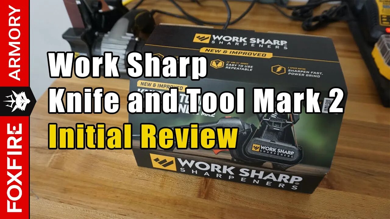 UNBOXING & First Impressions - WorkSharp Knife & Tool Sharpener MK.2