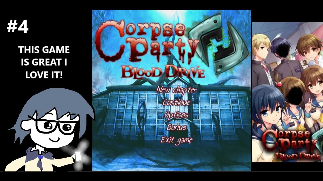 Corpse Party: Blood Drive - Ayumi Bravely Explores The Haunted School Alone & Aiko Too I Guess P4