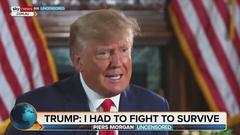 Excerpt from Donald Trump interview with Piers Morgan: The world is gonna be blown to pieces