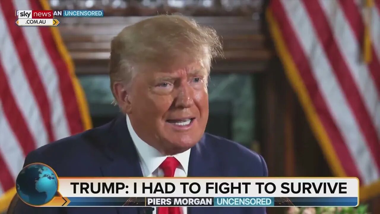 Excerpt from Donald Trump interview with Piers Morgan: The world is gonna be blown to pieces
