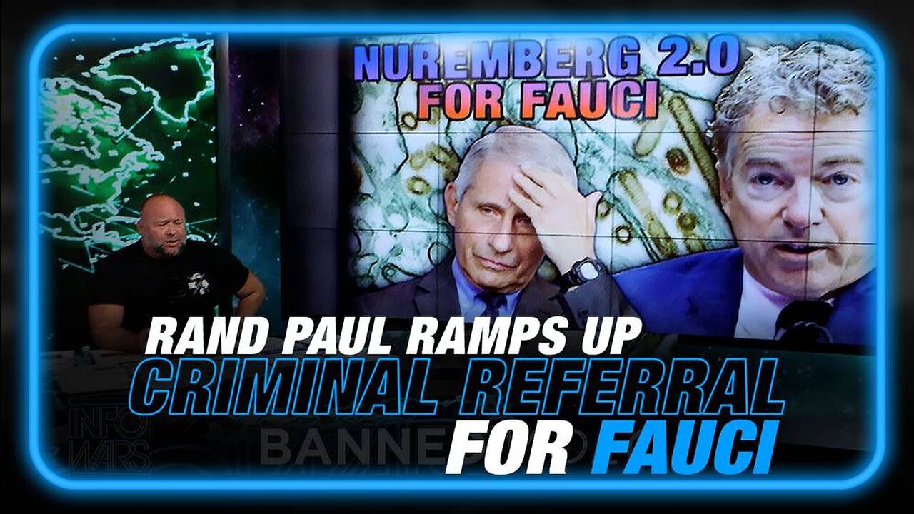 Rand Paul Ramps Up Criminal Referral After After Biden DOJ Fails to Take Action Against Fauci