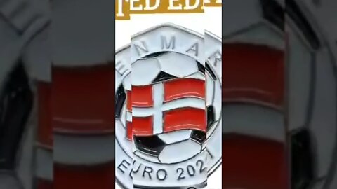 #RARE #ORIGINAL #FOOTBALL #EURO #DENMARK #SERIESWITH #COA #investincoins #changecheckercom #soccer
