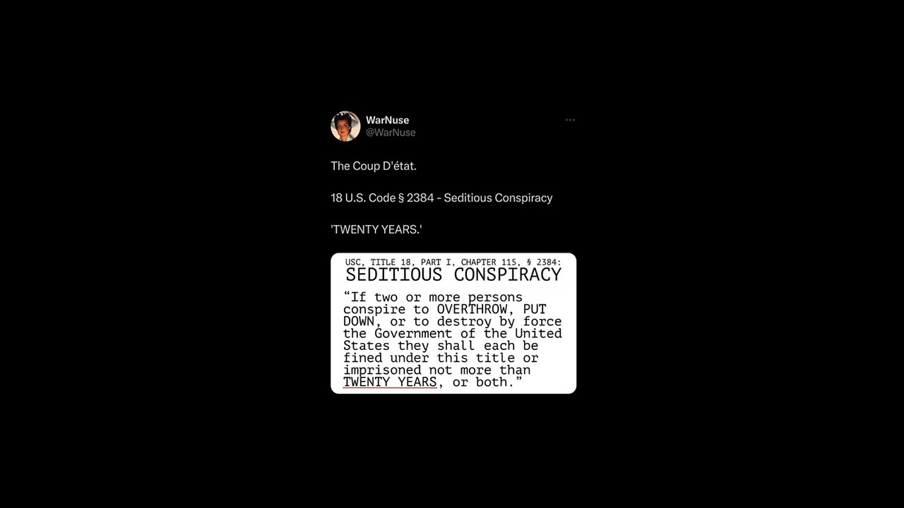 seditious conspiracy