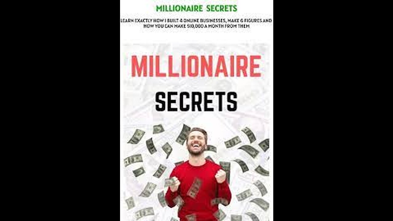 how to bocome a secret millionaire