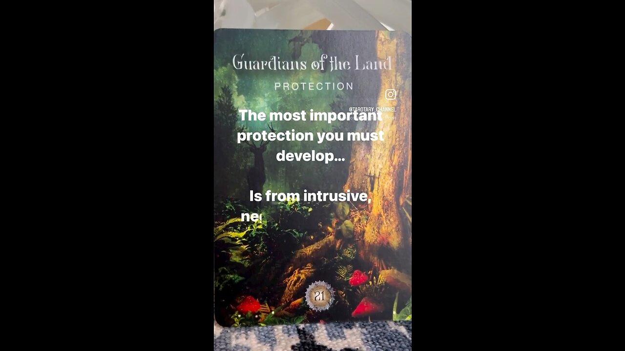 ORACLE MESSAGE (for you) Sacred Forest deck by Denise Linn #oracle #tarotary #dailycard #allsigns