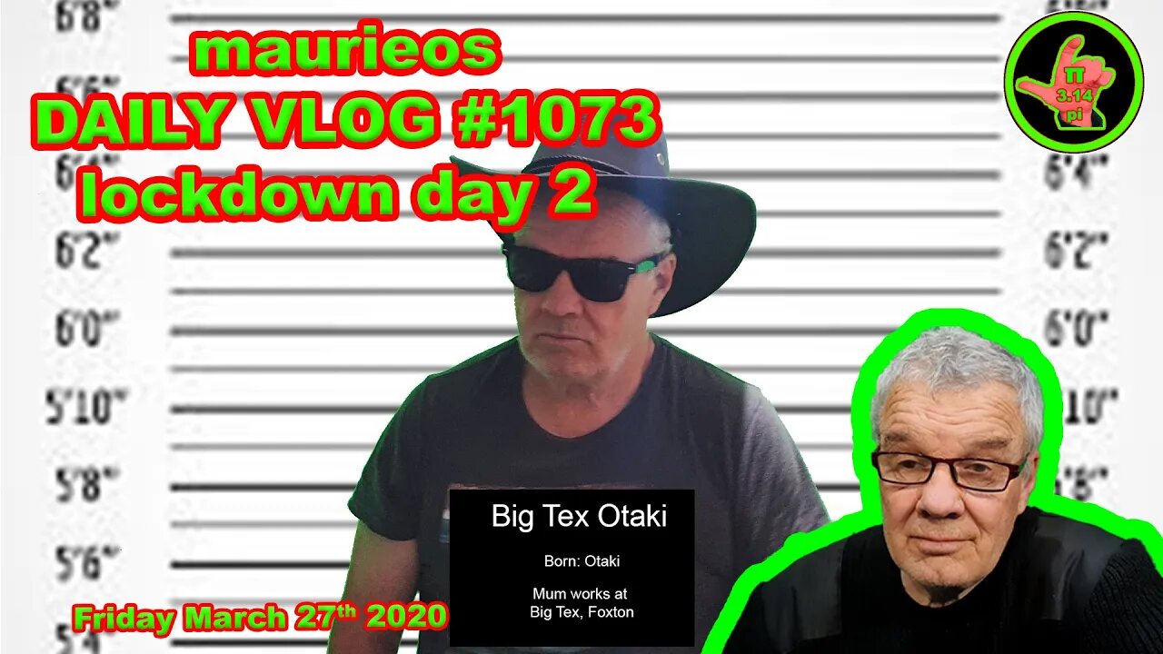 maurieos DAILY VLOG #1073 lockdown day 2