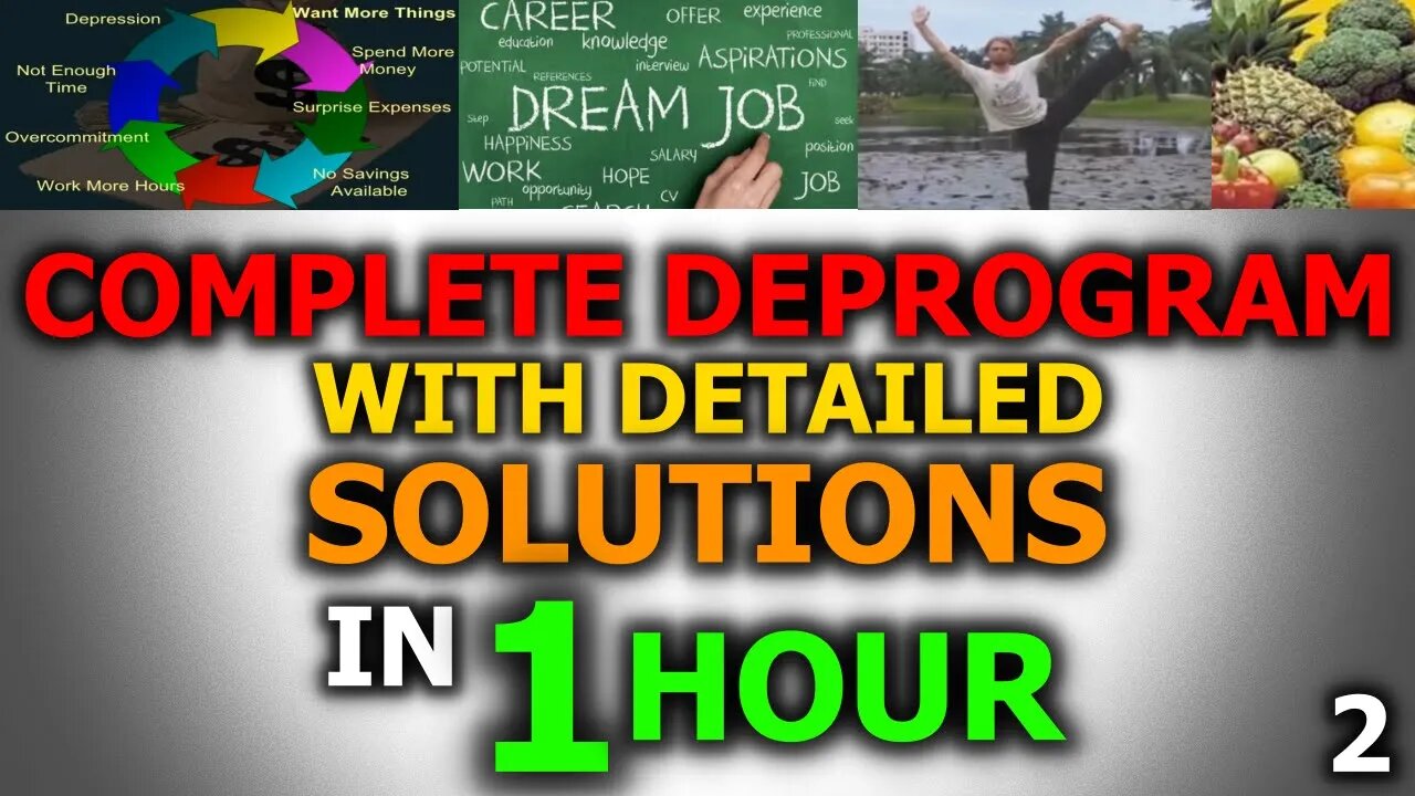 Complete Deprogram In 1 Hour - Solution Compilation From Eric Dubay