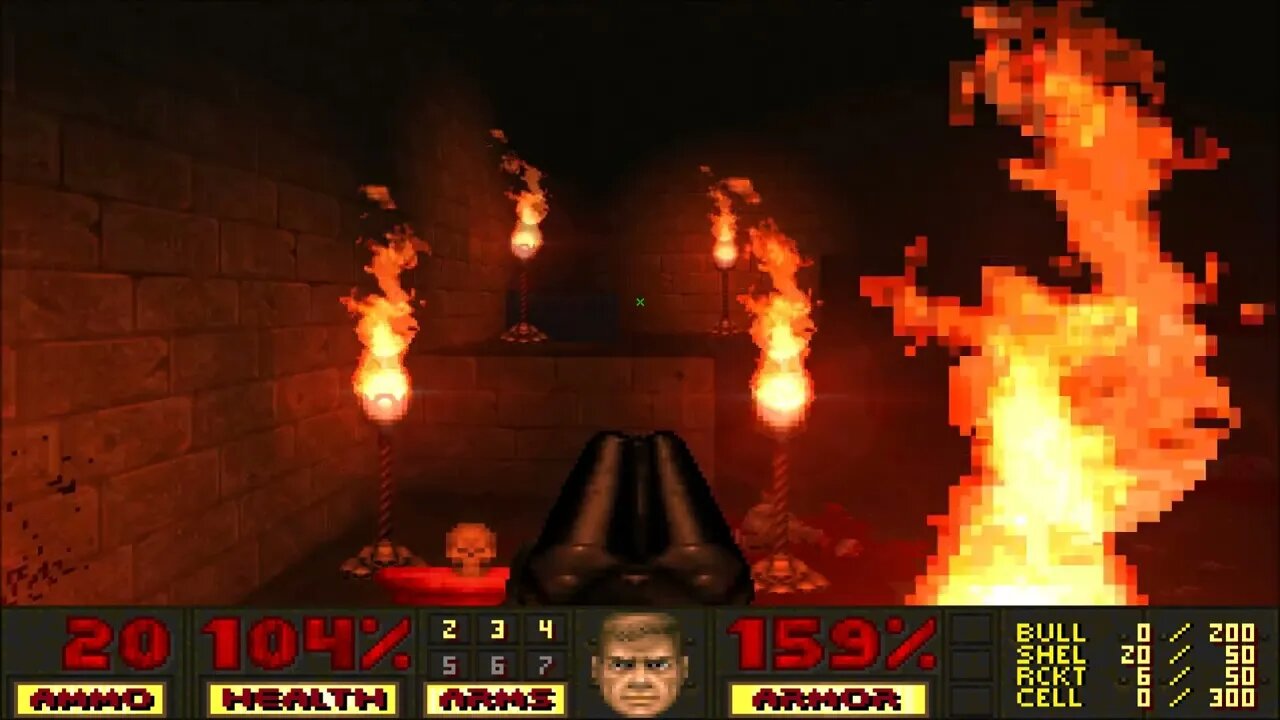 Doom 2 Bloody Vanilla Master Levels Level 66 UV Max in 19:03 (Commentary)