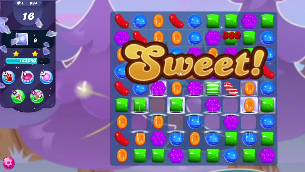 Candy Crush Saga Level 994