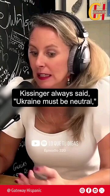 Cristina Martin, Periodista de investigación, analiza la visión de Kissinger y el conflicto de Rusia