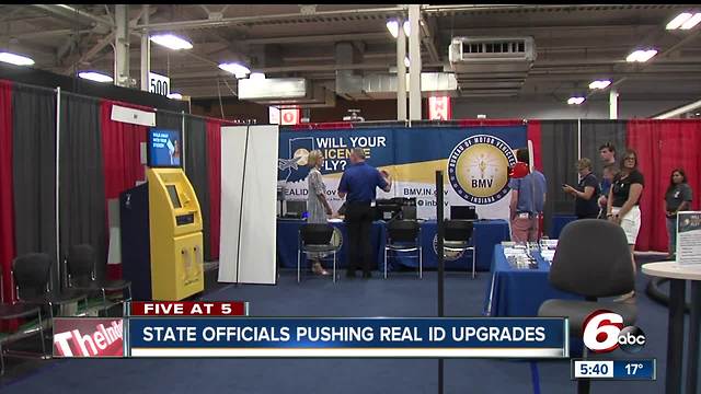 Hoosiers encouraged to upgrade ID cards, could be barred from flying without Real ID soon