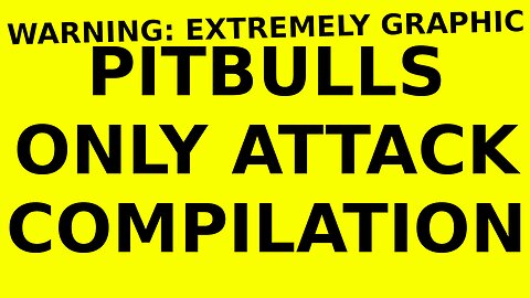 PITBULLS ONLY ATTACK COMPILATION