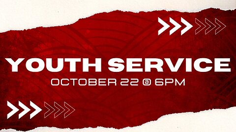 10-22-23 - Youth Service