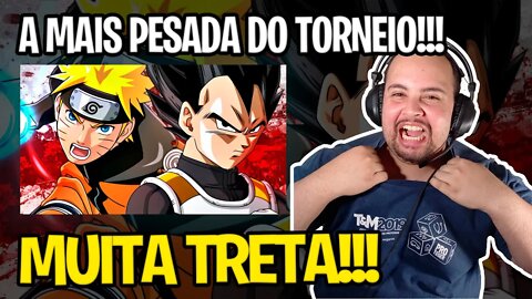 REACT Naruto VS. Vegeta | Torneio de Titãs Part. VG Beats