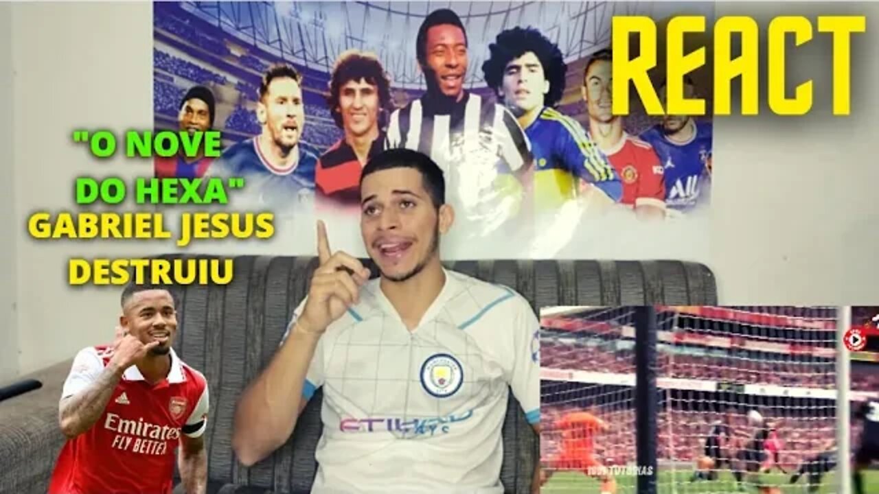 [REACT] RACT ARSENAL X SEVILLA | REAGINDO ALÔ MÃE TEVE HAT-TRICK DO CAMISA 9 DO HEXA!...