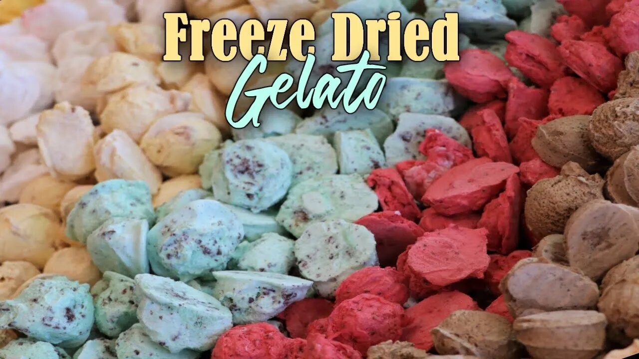 I made Freeze Dried Gelato and it BLEW MY MIND 🤯🤯