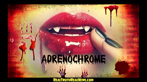👹🩸 Adrenochrome Ambrosia and How America Eats its Young ~ Is This the Fountain of Youth or Something More Satanic?