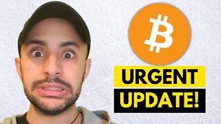 BITCOIN: URGENT UPDATE!!🚨🚨🚨 BITCOIN Analysis Today