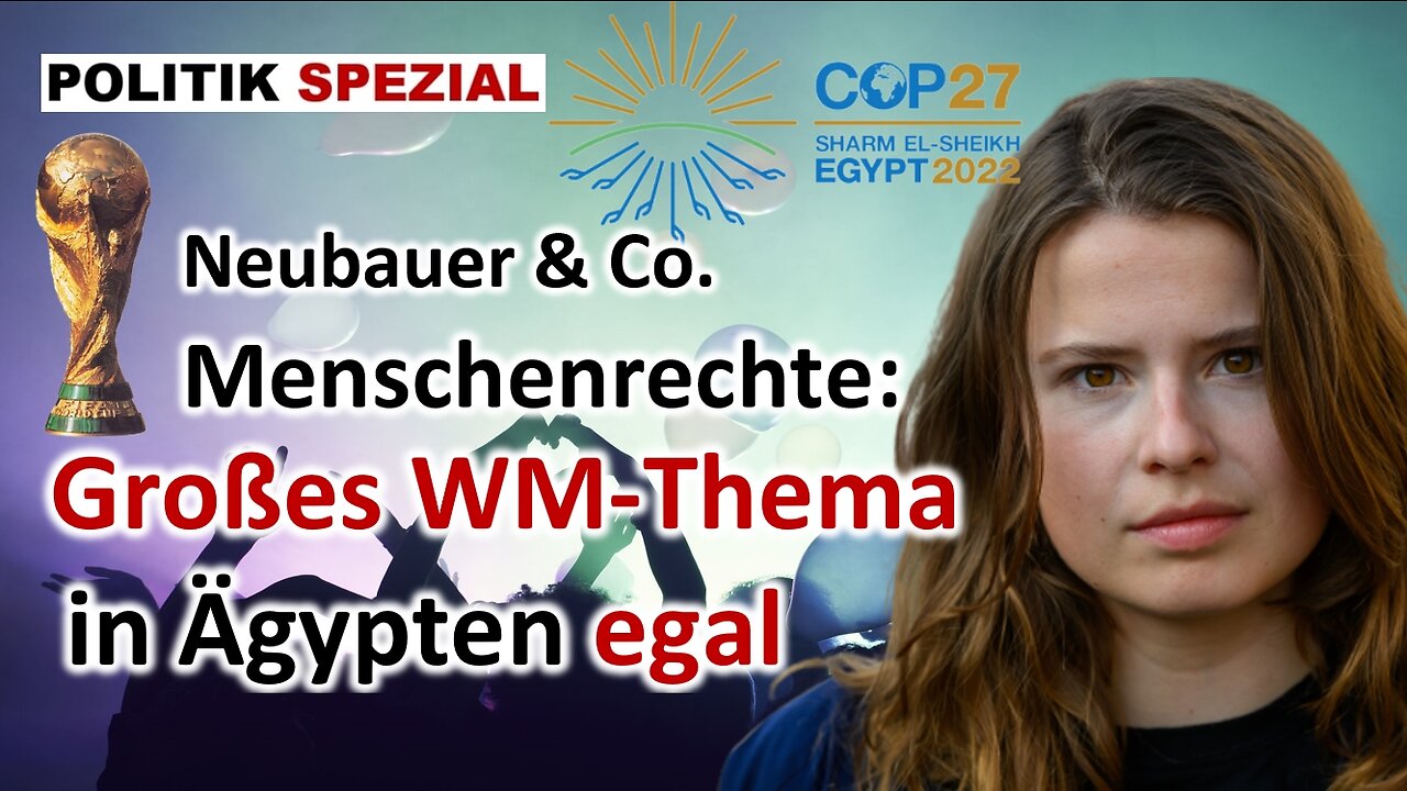 Menschenrechte in Ägypten kein Thema bei der COP27 | Klartext mit Helmut Reinhardt