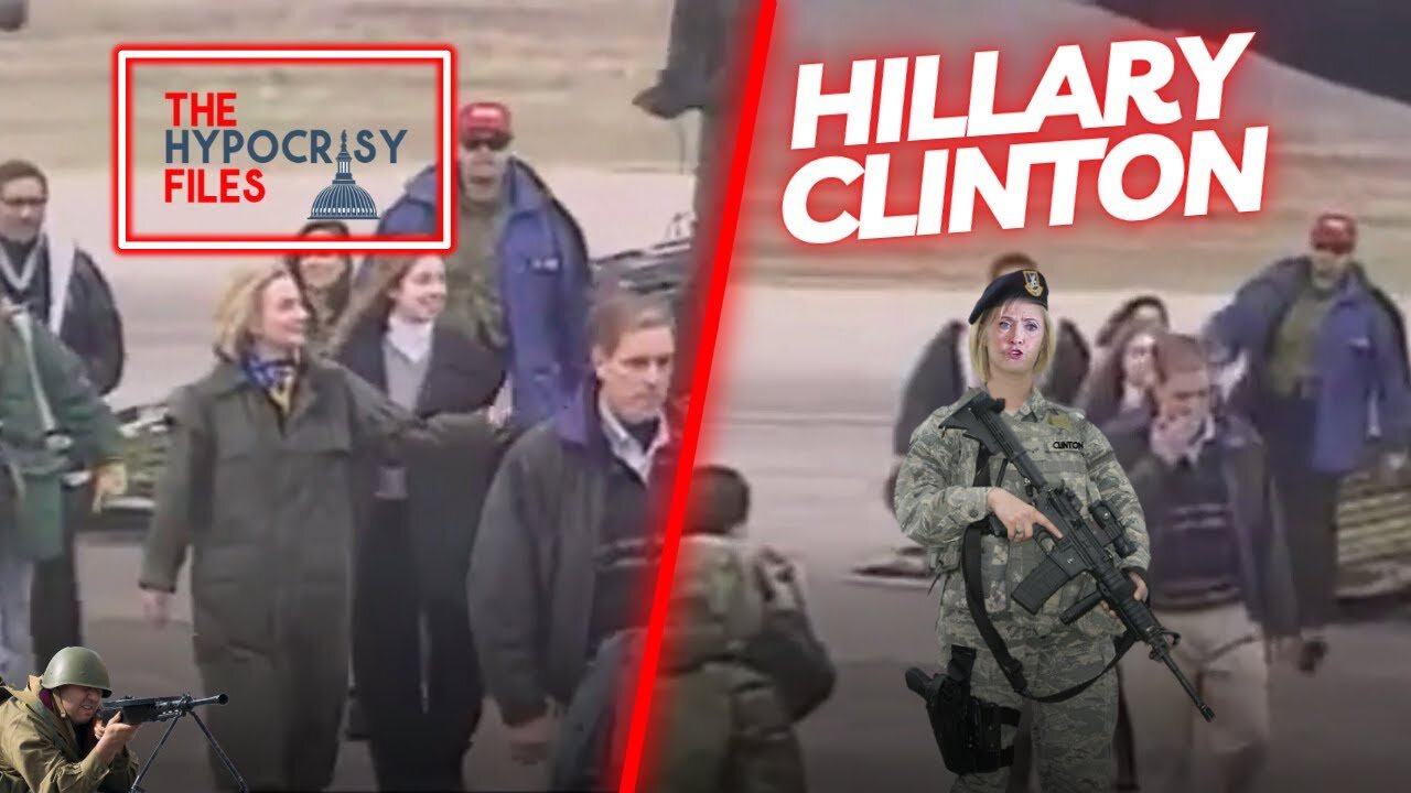 Throwback: Hillary Clinton Takes Sniper Fire