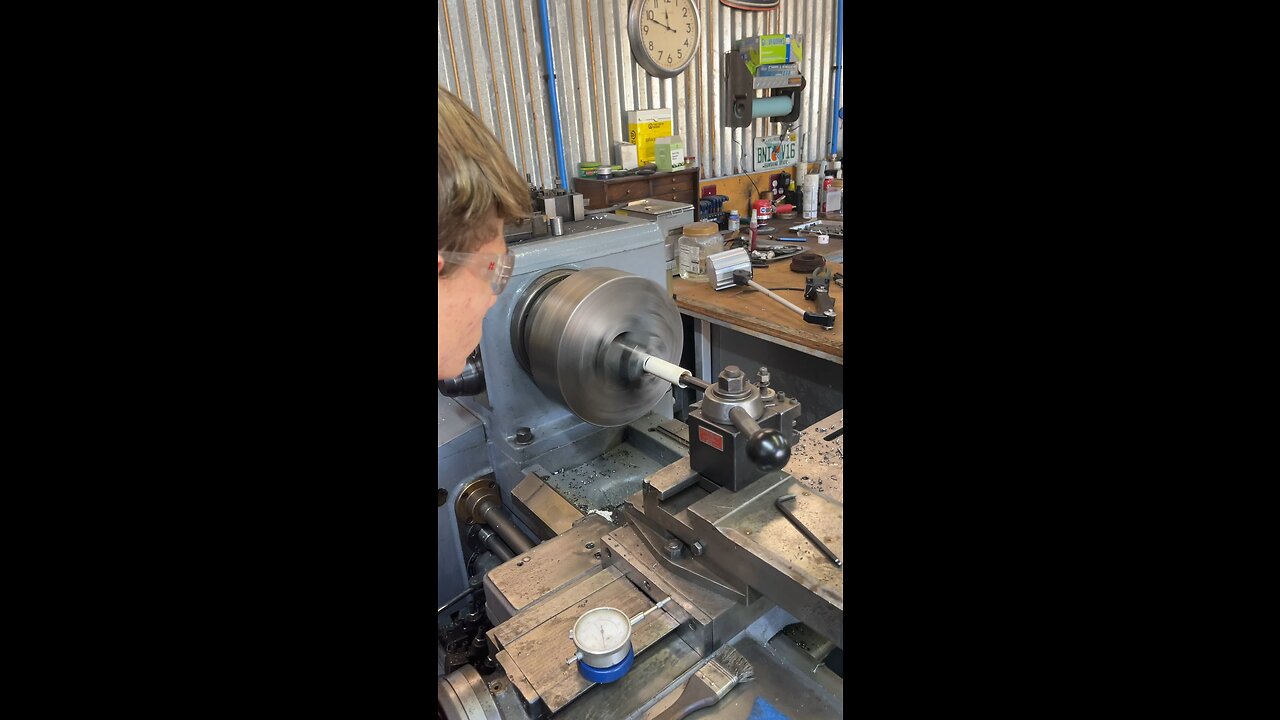 First Cuts on a Lathe