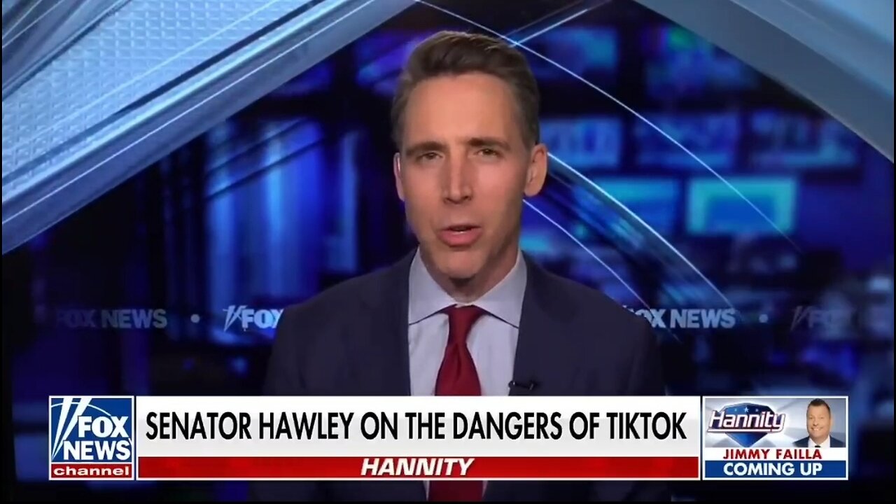 Sen Josh Hawley: TikTok Spy App Must Be Banned