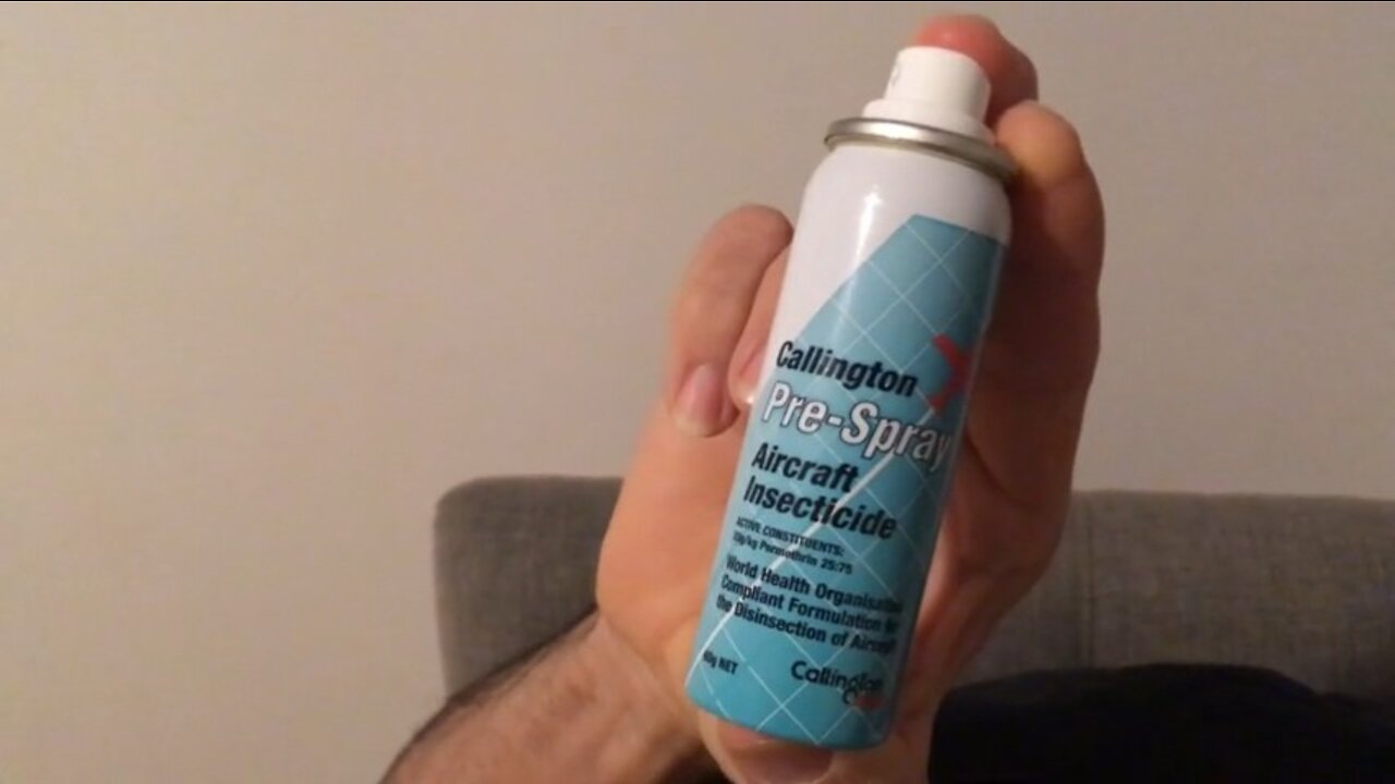 Beware: W.H.O. insecticide sprayed over airline passengers