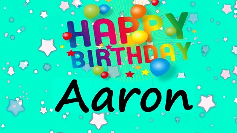Happy Birthday to Aaron - Birthday Wish From Birthday Bash