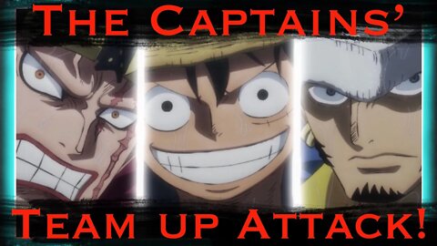 Luffy, Law and Kid VS Beast Pirates| The Captains' Combo Attack (One Piece Analysis and Calculation)