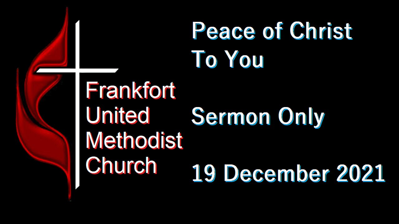 Peace of Christ to You